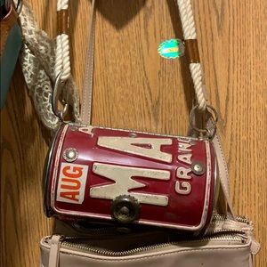 License plate purse
